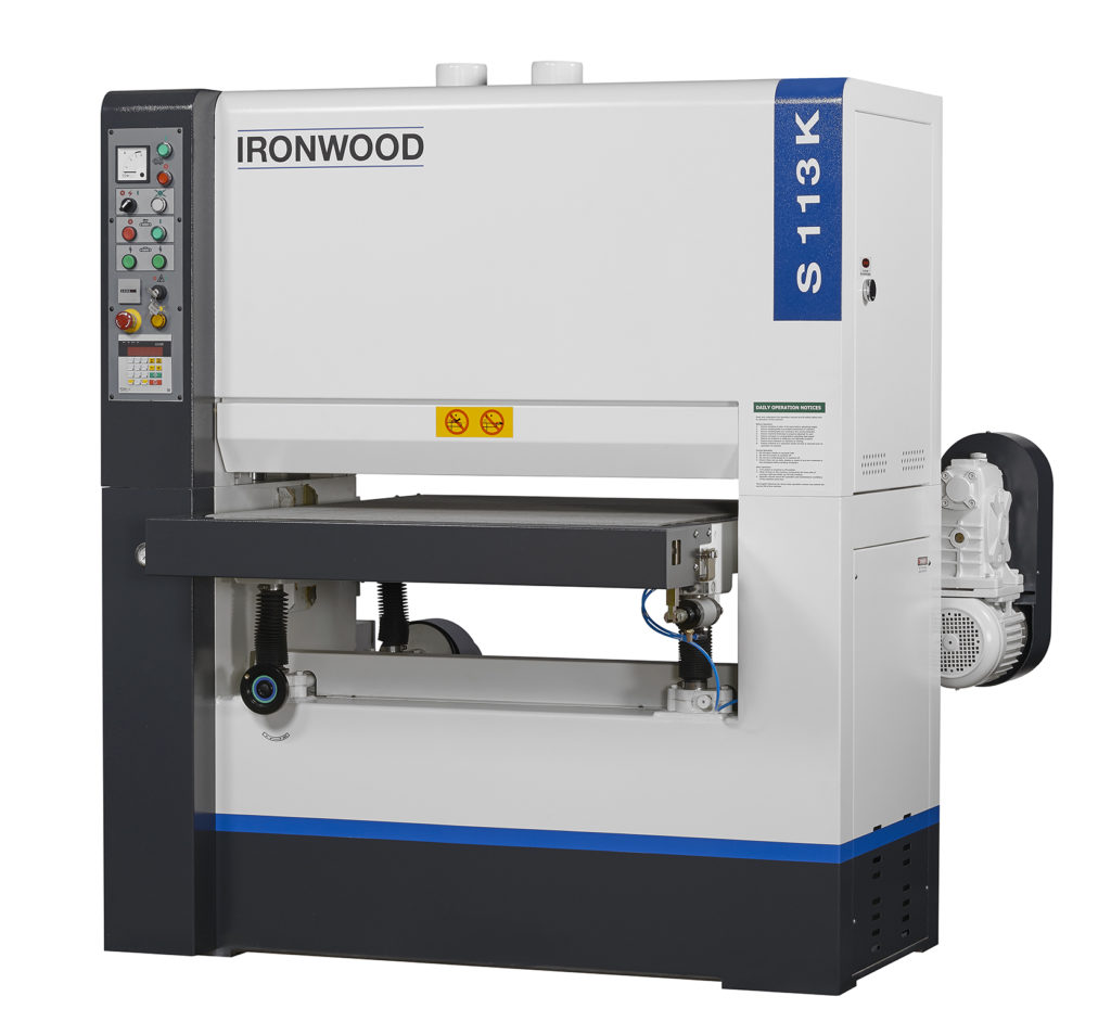 Ironwood Wide Belt Sander Series Ironwood Wide Belt Sander Series