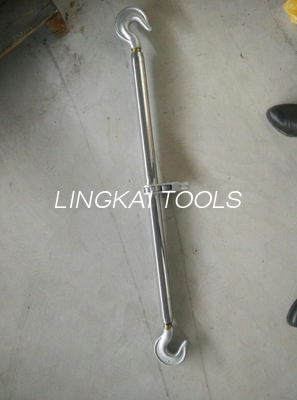 Aluminum Alloy Double Hook Turnbuckle / Light Weight Steel Turnbuckle SJS Model