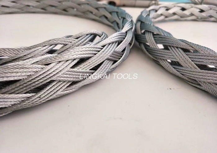 Stringing Equipment Connection Grip One Head Pulling Grip Cable Sleeve Connector