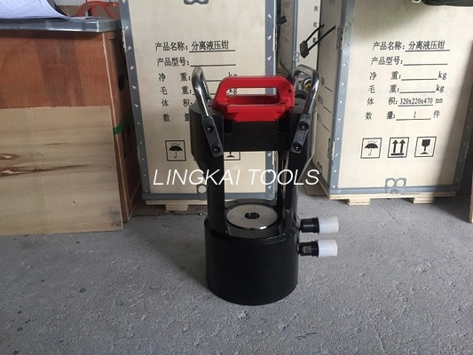 Hexagon Hydraulic Crimping Head / 100 Ton Earth Wire Crimping Tools Light Weight
