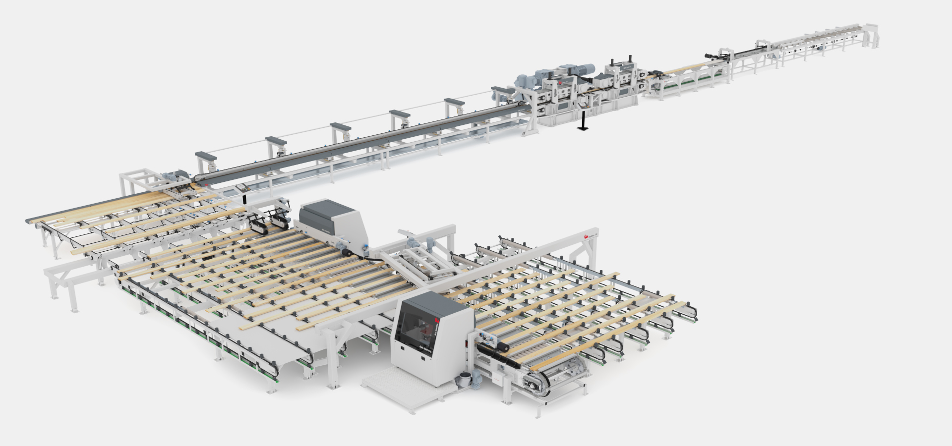 Horizontal Long-Length Finger-Jointing Machine