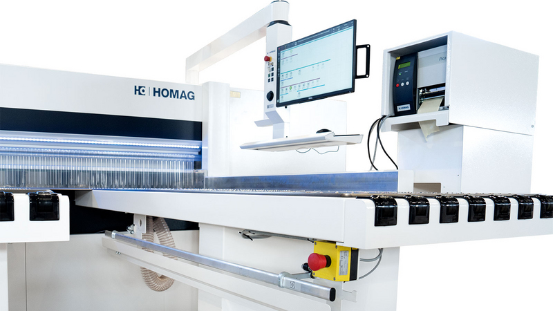 HOMAG Panel Beam Saw Cutting Dividing