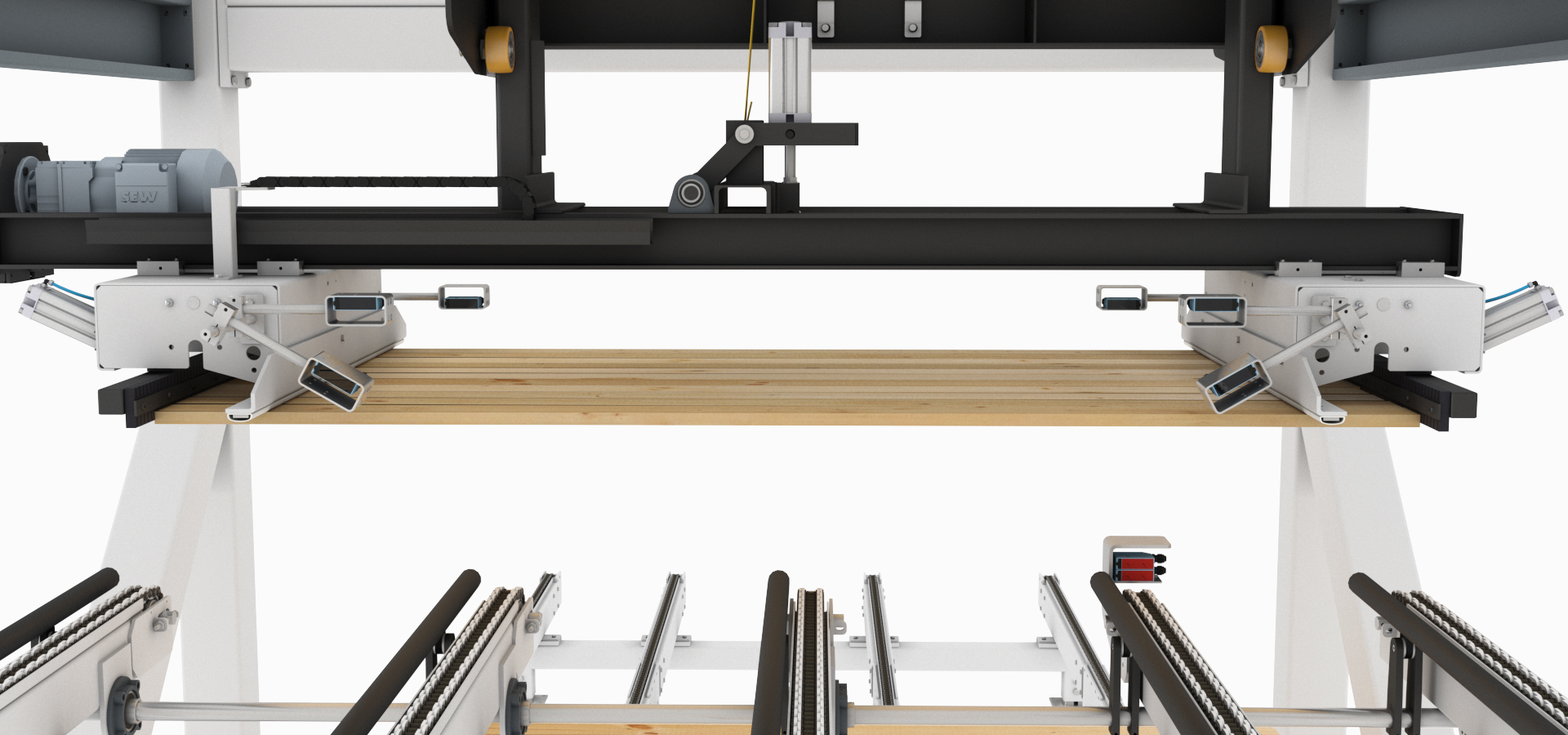 System TM Opti-Feed Automatic Woodworking Material Handling