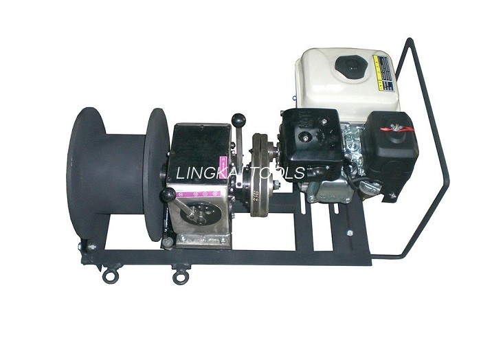 Precision Cable Pulling Equipment / Powered Hoist Motorized Cable Puller
