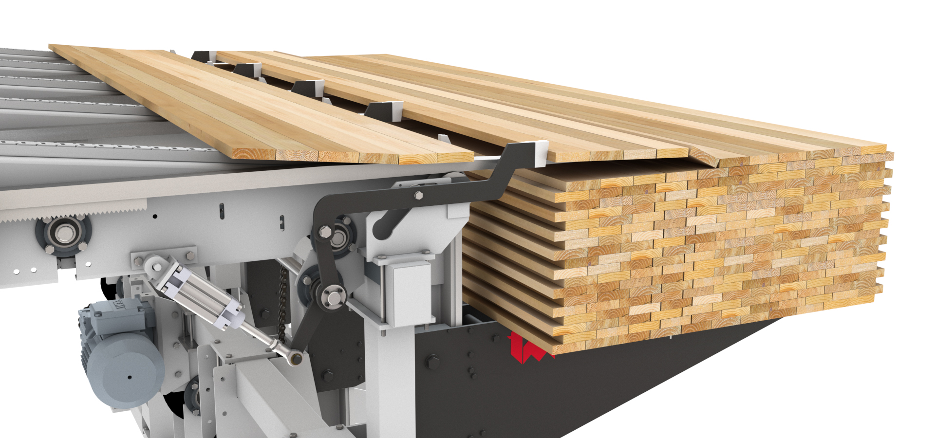 Opti-Stack 6000 System TM Material Handling Stacking